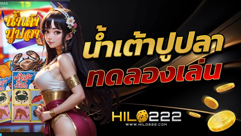 ทดลองเล่นน้ำเต้าปูปลา